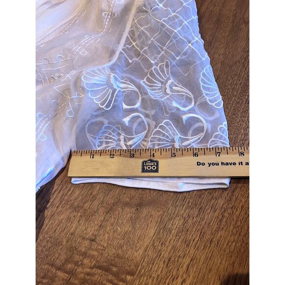 DonnAvinci White 2-Piece Dress & Embroidered Jacket Set Size 18 - Picture 16 of 16